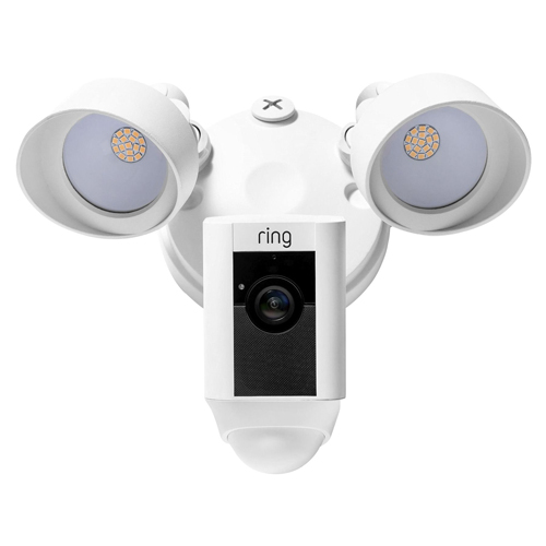 Уличная камера видеонаблюдения с прожекторами. Ring Floodlight Cam Wired Plus